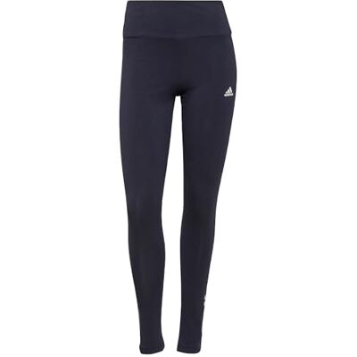 adidas ESSENTIALS HIGH-WAISTED LOGO LEGGINGS Leggings dames, legend ink/white, S adidas ESSENTIALS HIGH-WAISTED LOGO LEGGINGS Leggings dames, legend ink/white, S