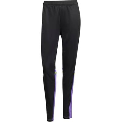 adidas Dames SQUADRA25 TRAINING PANT, black/purple rush, M adidas Dames SQUADRA25 TRAINING PANT, black/purple rush, M
