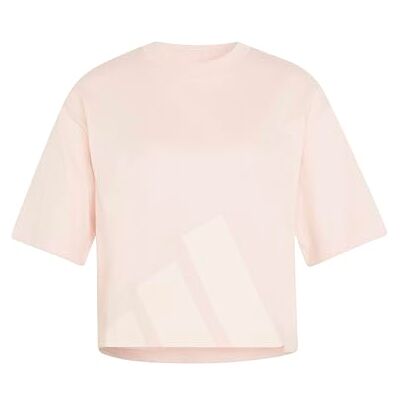 adidas Mujer ESSENTIALS BIG LOGO BOYFRIEND T-SHIRT, blush pink/pink tint, XL adidas Mujer ESSENTIALS BIG LOGO BOYFRIEND T-SHIRT, blush pink/pink tint, XL