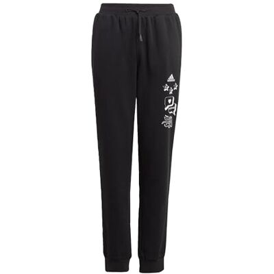 adidas Brandlove trainingsbroek voor kinderen, zwart/wit, 1112 adidas Brandlove trainingsbroek voor kinderen, zwart/wit, 1112