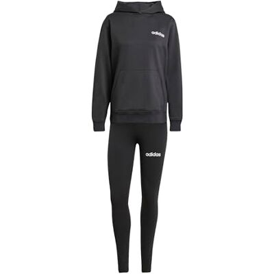 adidas dames Leisure Track Suit, black, L adidas dames Leisure Track Suit, black, L