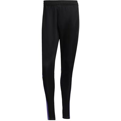 adidas Heren SQUADRA25 TRAINING PANT, Black/Purple Rush, XS adidas Heren SQUADRA25 TRAINING PANT, Black/Purple Rush, XS
