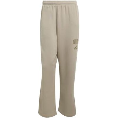 adidas Hombre COLLEGIATE PANTS, silver pebble/olive strata, L adidas Hombre COLLEGIATE PANTS, silver pebble/olive strata, L