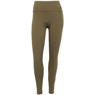 adidas Mujer Optime Workout Full Length Leggings, olive strata, L adidas Mujer Optime Workout Full Length Leggings, olive strata, L
