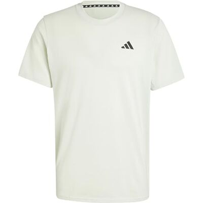 adidas Heren Train Essentials Feelready Training Tee, linen green/black, S adidas Heren Train Essentials Feelready Training Tee, linen green/black, S
