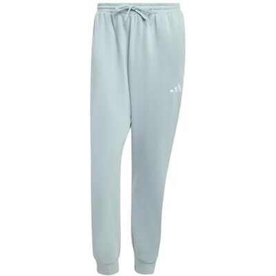 adidas Hombre ESSENTIALS FEELCOZY FLEECE PANT, Wonder Sage/white, L adidas Hombre ESSENTIALS FEELCOZY FLEECE PANT, Wonder Sage/white, L