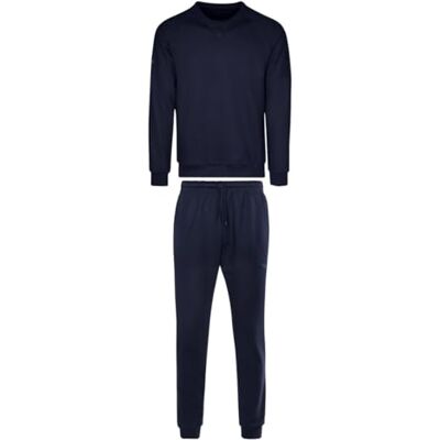 Trigema Joggingpak in zachte sweatkwaliteit, Donkerblauw, L Trigema Joggingpak in zachte sweatkwaliteit, Donkerblauw, L