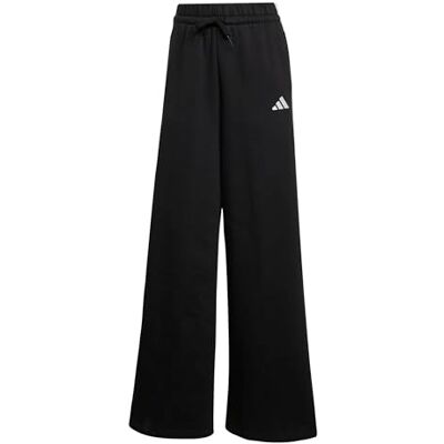 adidas dames Women 3-Stripes Fleece Wide Pants, Black, XL adidas dames Women 3-Stripes Fleece Wide Pants, Black, XL
