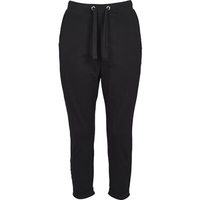 Urban Classics Open Edge Terry Turn Up Pants voor dames, sportbroek Urban Classics Open Edge Terry Turn Up Pants voor dames, sportbroek
