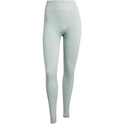 adidas Mujer Workout Essentials Knit Full Length Leggings, Wonder Sage, L adidas Mujer Workout Essentials Knit Full Length Leggings, Wonder Sage, L