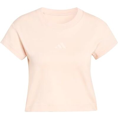 adidas Mujer FUTURE ICONS SMALL LOGO BABY T-SHIRT, blush pink, XL adidas Mujer FUTURE ICONS SMALL LOGO BABY T-SHIRT, blush pink, XL