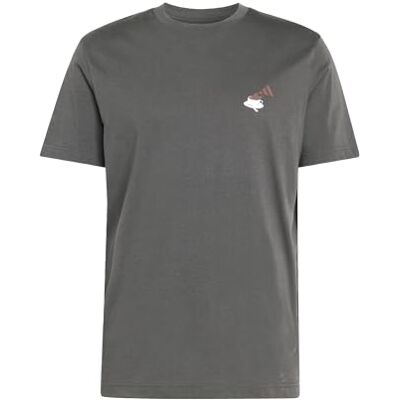adidas Hombre COFFEE CAFE CHEESCAKE GRAPHIC T-SHIRT, grey six, L adidas Hombre COFFEE CAFE CHEESCAKE GRAPHIC T-SHIRT, grey six, L