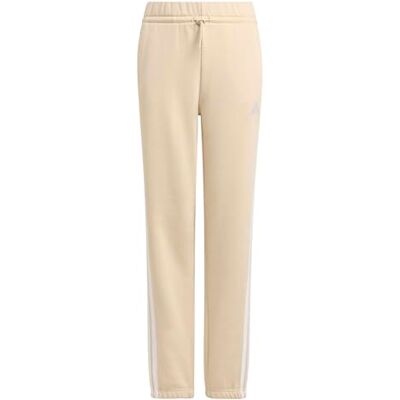 adidas uniseks-kind Essentials 3 Stripes Pants, Crystal Linen/white, 7-8 Years adidas uniseks-kind Essentials 3 Stripes Pants, Crystal Linen/white, 7-8 Years