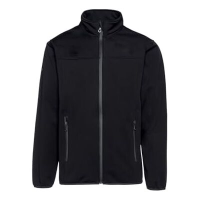 Trigema Dames Softshell jas RV Unisex, zwart, XL Trigema Dames Softshell jas RV Unisex, zwart, XL