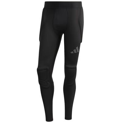 adidas heren Padded Goalkeeper Baselayer Long Tight Tights, black, S adidas heren Padded Goalkeeper Baselayer Long Tight Tights, black, S