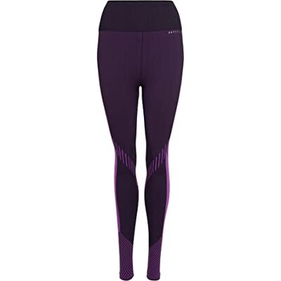 Superdry Training naadloze PWR leggings voor dames, Levendig paars, 34 Superdry Training naadloze PWR leggings voor dames, Levendig paars, 34