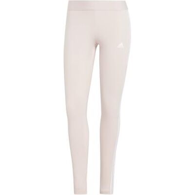 adidas Dames 3 Stripes Leggings, sandy pink, S Short adidas Dames 3 Stripes Leggings, sandy pink, S Short
