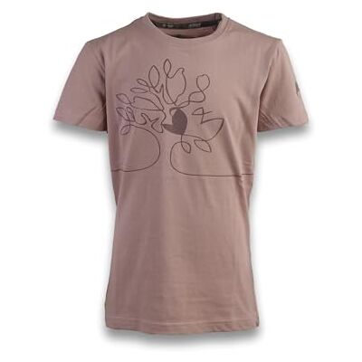 Ande Gaia T-shirt voor meisjes, ademend, voor outdoor-activiteiten, Mauve, 6 jaar Ande Gaia T-shirt voor meisjes, ademend, voor outdoor-activiteiten, Mauve, 6 jaar