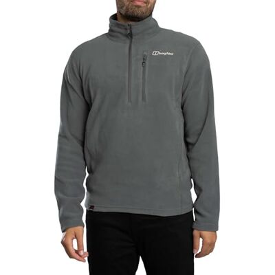 Berghaus Heren Prism Micro Polartec fleece jas met halve rits, Cavern, 3XL Berghaus Heren Prism Micro Polartec fleece jas met halve rits, Cavern, 3XL