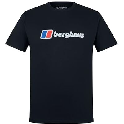 Berghaus Heren Class XL-Logo T-shirt, zwart/zwart, XS Berghaus Heren Class XL-Logo T-shirt, zwart/zwart, XS