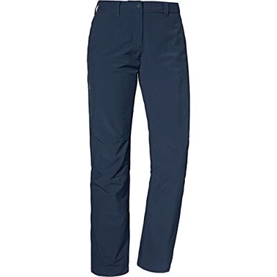 Schöffel Engadin1 Warm L, warme wandelbroek voor dames, met 4-weg stretch, robuuste thermische broek met voorgevormde knie en verstelbare tailleband Schöffel Engadin1 Warm L, warme wandelbroek voor dames, met 4-weg stretch, robuuste thermische broek met voorgevormde knie en verstelbare tailleband