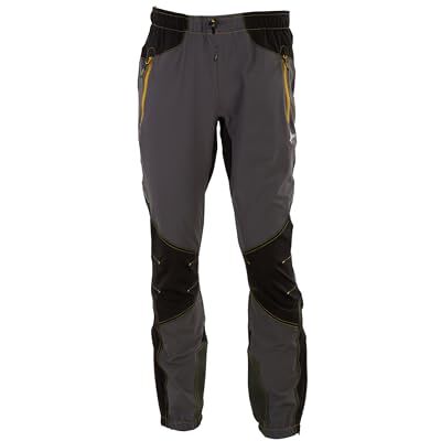 Ande M16026-W580 Antelao sportbroek voor heren, antraciet/goud, maat 52 Ande M16026-W580 Antelao sportbroek voor heren, antraciet/goud, maat 52