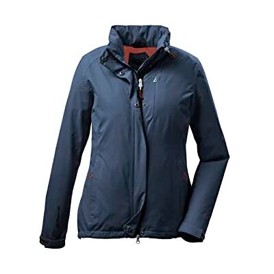 killtec Women's Functioneel jack met oprolbare capuchon, opvouwbaar KOS 25 WMN JCKT, dark blue, 38, 38287-000 killtec Women's Functioneel jack met oprolbare capuchon, opvouwbaar KOS 25 WMN JCKT, dark blue, 38, 38287-000