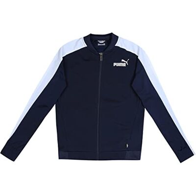 PUMA Unisex Sportoutfit blauw - 152 PUMA Unisex Sportoutfit blauw - 152
