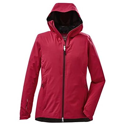 killtec Women's 2 1/2 laags functionele jas met capuchon KOS 21 WMN JCKT, rose, 46, 38283-000 killtec Women's 2 1/2 laags functionele jas met capuchon KOS 21 WMN JCKT, rose, 46, 38283-000