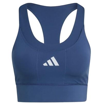 adidas Mujer adi365 Running Pocket Medium Support Bra, tech indigo, XS adidas Mujer adi365 Running Pocket Medium Support Bra, tech indigo, XS