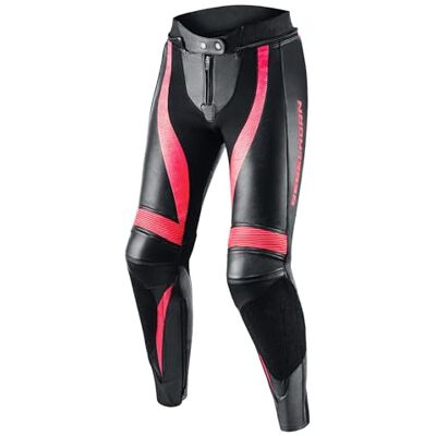 Rebelhorn Schwarz-Fluo Pink Motorradhosen - Motorradhosen Rebelhorn Schwarz-Fluo Pink Motorradhosen - Motorradhosen
