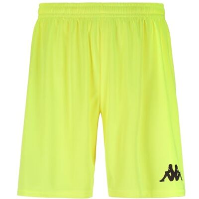 Kappa 4FOOTBALL Borgo – shorts – sportbroek – heren – neon geel Kappa 4FOOTBALL Borgo – shorts – sportbroek – heren – neon geel