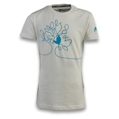Ande Gaia T-shirt voor meisjes, ademend, voor outdoor-activiteiten, Wit, 12 jaar Ande Gaia T-shirt voor meisjes, ademend, voor outdoor-activiteiten, Wit, 12 jaar