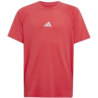 adidas Jongens GOTO PZ T-SHIRT, pure ruby/lucid red/REFLECTIVE SILVER, 13-14 Years adidas Jongens GOTO PZ T-SHIRT, pure ruby/lucid red/REFLECTIVE SILVER, 13-14 Years