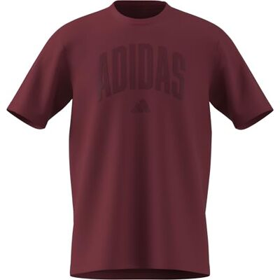 adidas Hombre COLLEGIATE LINEAGE GRAPHIC T-SHIRT, active maroon, XXL adidas Hombre COLLEGIATE LINEAGE GRAPHIC T-SHIRT, active maroon, XXL