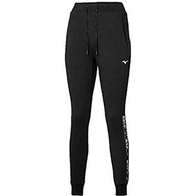 Mizuno Katakana Sweat Pants - Vrouw - S, XL, L - Zwart Mizuno Katakana Sweat Pants - Vrouw - S, XL, L - Zwart