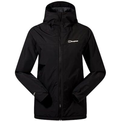 Berghaus Deluge Pro 3.0 geïsoleerde damesjas, zwart (Jet Black), 20 Berghaus Deluge Pro 3.0 geïsoleerde damesjas, zwart (Jet Black), 20