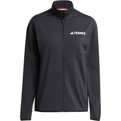 adidas Mujer Terrex Multi CLIMAWARM Full Zip Tech Fleece Jacket, black, L adidas Mujer Terrex Multi CLIMAWARM Full Zip Tech Fleece Jacket, black, L