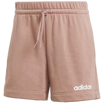 adidas Dames ESSENTIALS LINEAR FRENCH TERRY SHORTS, warm clay/white, XXS adidas Dames ESSENTIALS LINEAR FRENCH TERRY SHORTS, warm clay/white, XXS