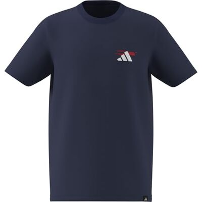adidas Unisex niños GAMING GRAPHIC T-SHIRT JUNIOR, dark blue, 15-16 Years adidas Unisex niños GAMING GRAPHIC T-SHIRT JUNIOR, dark blue, 15-16 Years
