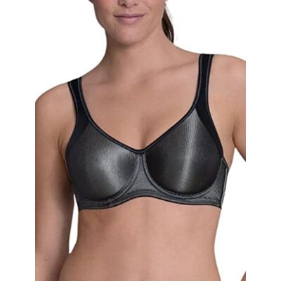 Anita active Sportbeha voor dames, Zwart, 70H Anita active Sportbeha voor dames, Zwart, 70H