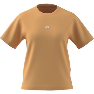adidas Mujer ESSENTIALS SMALL LOGO COTTON T-SHIRT, Semi Ice Tangerine/white, S adidas Mujer ESSENTIALS SMALL LOGO COTTON T-SHIRT, Semi Ice Tangerine/white, S