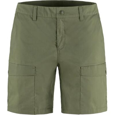 Fjällräven Abisko Hybrid Trail Shorts W Damen Gr.34 - Shorts - olijf-donkergroen Fjällräven Abisko Hybrid Trail Shorts W Damen Gr.34 - Shorts - olijf-donkergroen