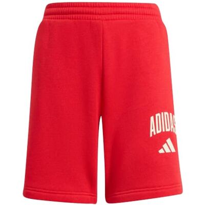 adidas Unisex niños SEASONALS COLLEGIATE TYPOGRAPHY SHORT, pure ruby/off white, 15-16 Years adidas Unisex niños SEASONALS COLLEGIATE TYPOGRAPHY SHORT, pure ruby/off white, 15-16 Years