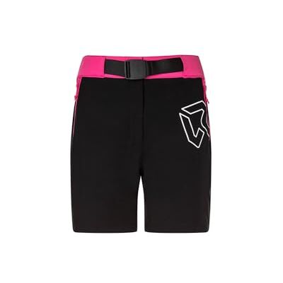 Rock Experience REWP03291-D058 Scarlet Runner Woman Shorts Heren Sportbroek 0208 Caviar + 0821 Fandango Pink S, 0208 Caviar + 0821 Fandango Pink, S Rock Experience REWP03291-D058 Scarlet Runner Woman Shorts Heren Sportbroek 0208 Caviar + 0821 Fandango Pink S, 0208 Caviar + 0821 Fandango Pink, S
