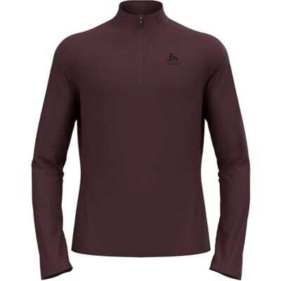 Odlo Essential Light Fleecepullover voor heren, midlayer met halve ritssluiting, lange mouwen, mid-layer Odlo Essential Light Fleecepullover voor heren, midlayer met halve ritssluiting, lange mouwen, mid-layer
