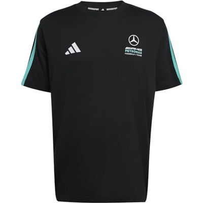adidas heren Mercedes Amg Petronas Formula 1 Team Dna Shirt, black/semi mint rush, XXL adidas heren Mercedes Amg Petronas Formula 1 Team Dna Shirt, black/semi mint rush, XXL