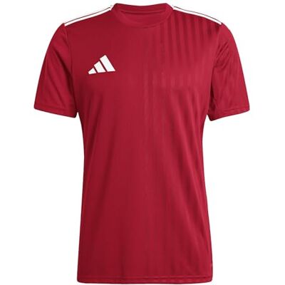 adidas heren Campeon25 Jersey Shirt, team power red 2/white, XXL adidas heren Campeon25 Jersey Shirt, team power red 2/white, XXL