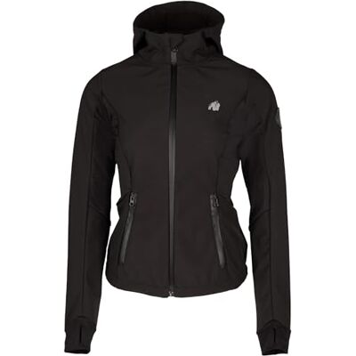 GORILLA WEAR Victoria Softshell Jacket Black XS GORILLA WEAR Victoria Softshell Jacket Black XS