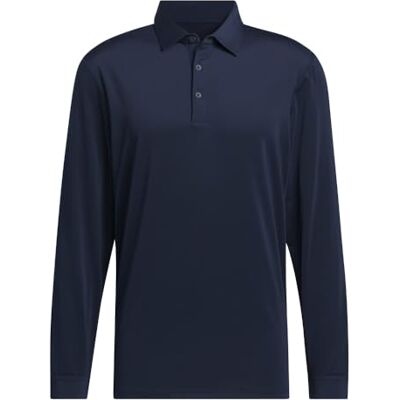 adidas Core Long Sleeve Golf Polo Shirt heren Golfshirt adidas Core Long Sleeve Golf Polo Shirt heren Golfshirt